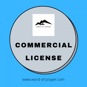 Word of Prayer Commercial License